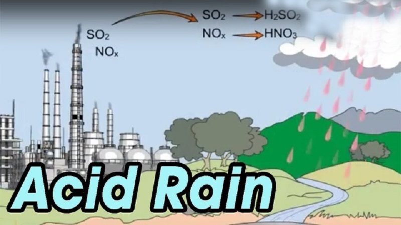 Mưa axit là gì? Nguyên nhân và tác hại của mưa axit?
